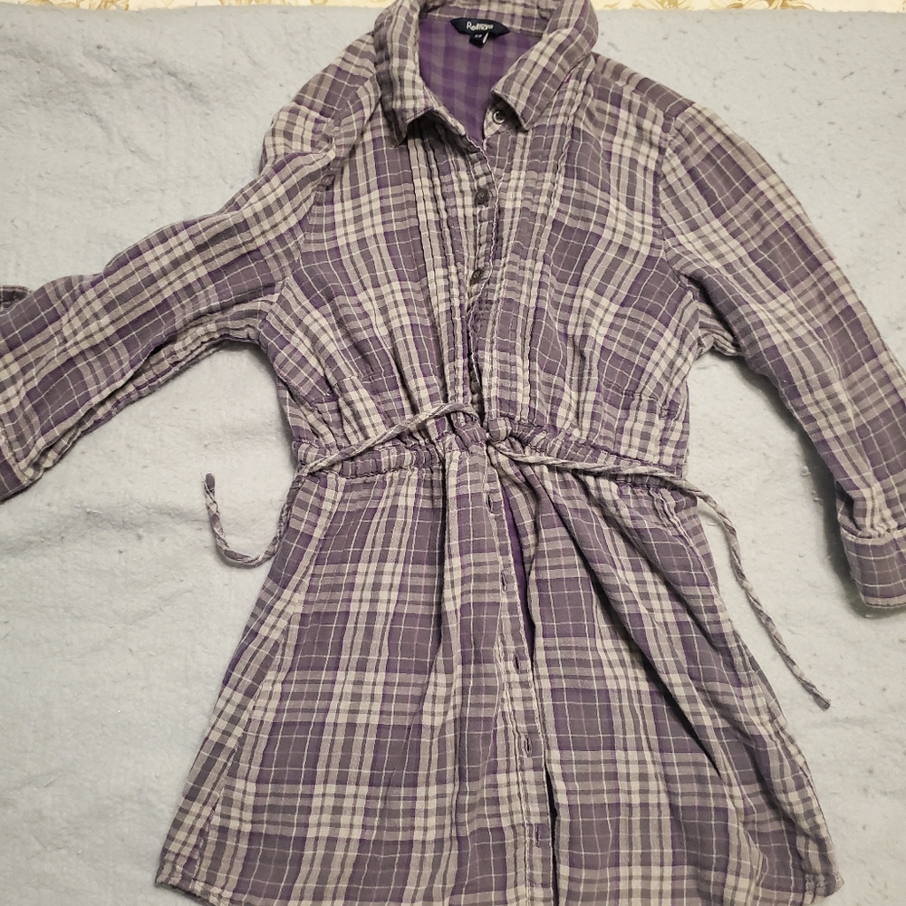 Reitmans plaid dress/shirt